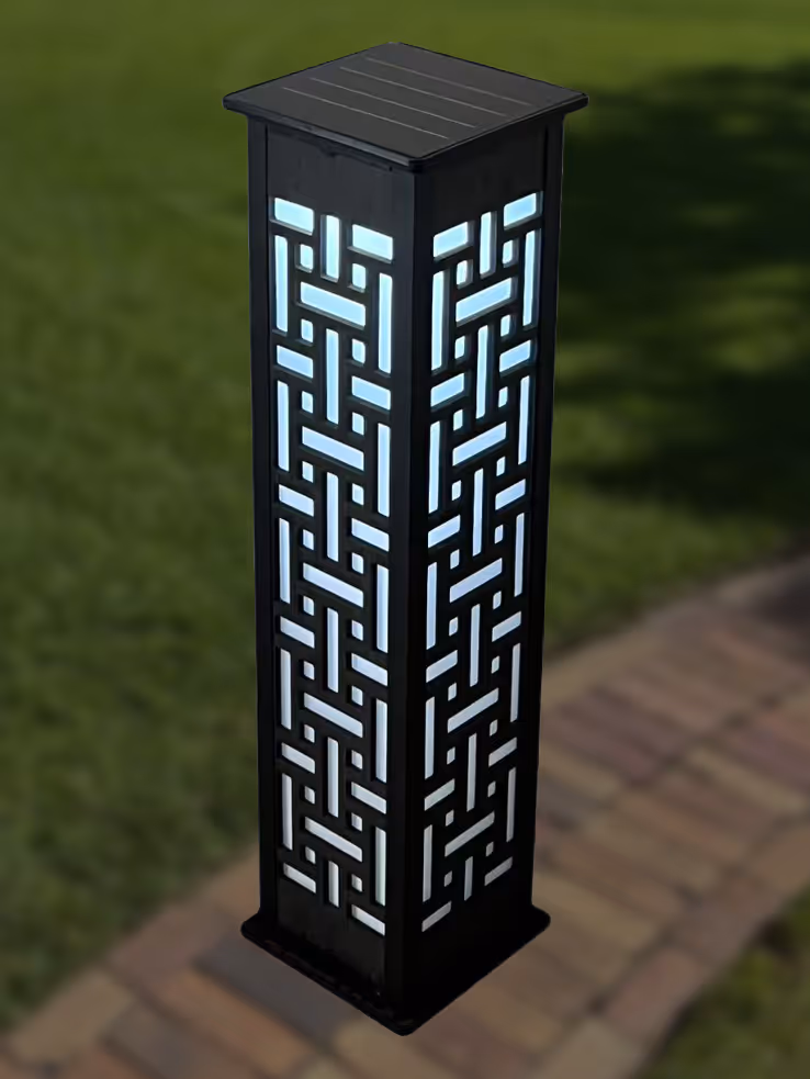 Eternal Sanctuary bollard light design