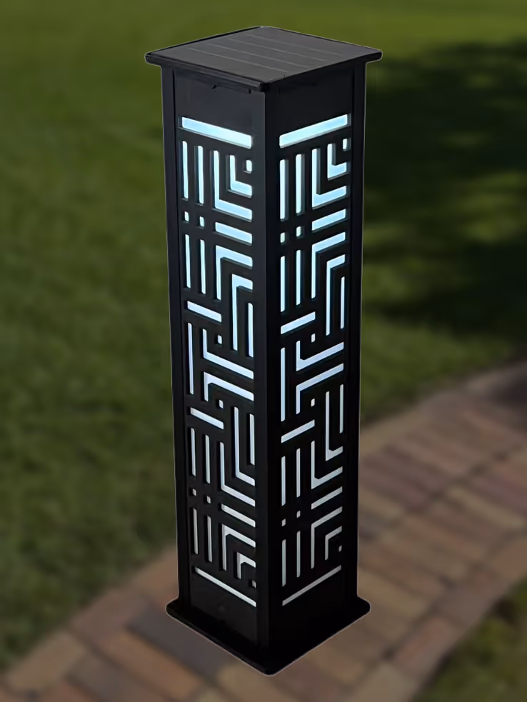 Silk Road bollard light variant